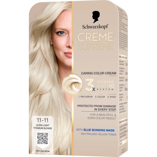Hårfärg 11-11 Ultra Light Titanium Blonde 1-p Creme Supreme