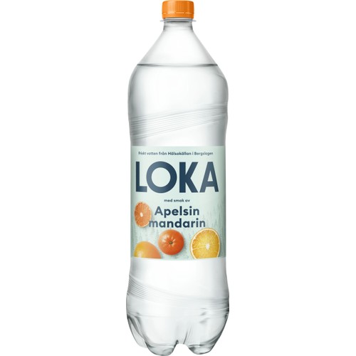 Kolsyrat vatten Apelsin Mandarin 1.5l Loka