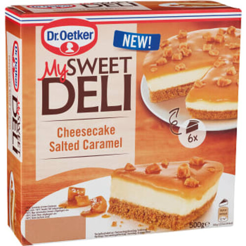 Cheesecake Salted Caramel Fryst 500g Dr.Oetker
