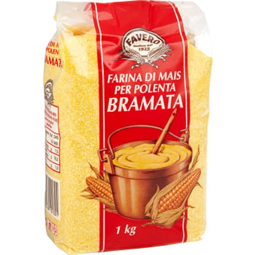 Majsmjöl Polenta Grovmalen 1kg Favero