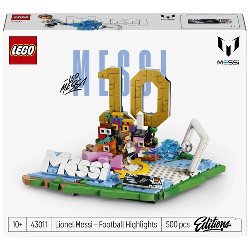 LEGO Edition Lionel Messi - fotbollshöjdpunkter 43011