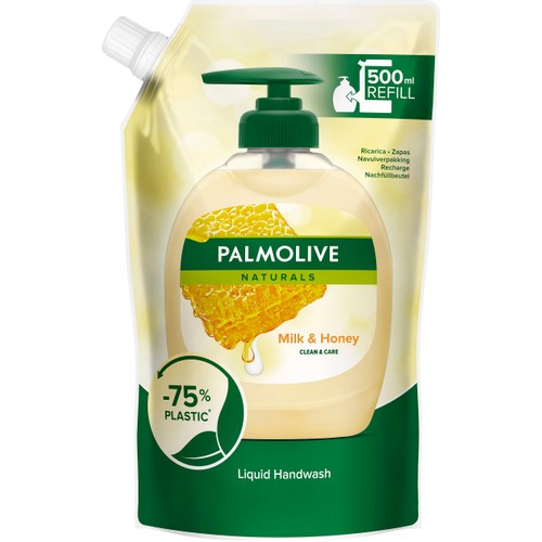 Handtvål Flytande Milk & honey Refill 500ml Palmolive
