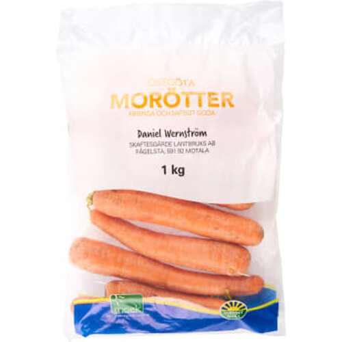 Morötter Klass 1 1kg Moek