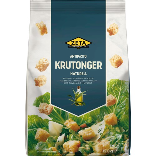 Krutonger Naturella 120g Zeta