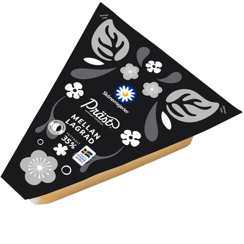 Prästost mellanlagrad 35% ca 700g Skånemejerier