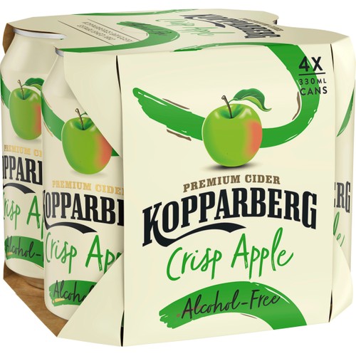 Cider Crisp Apple 4-pack Kopparberg