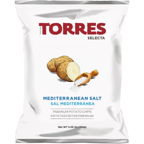 Chips Medelhavssalt ca 150g Torres