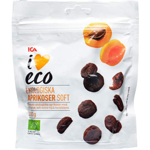 Aprikoser Soft Ekologisk 200g ICA i love eco