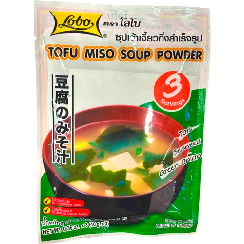 Pulversoppa Tofu Miso 30g Lobo