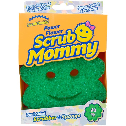 Scrub Mommy  Power Flower Grön