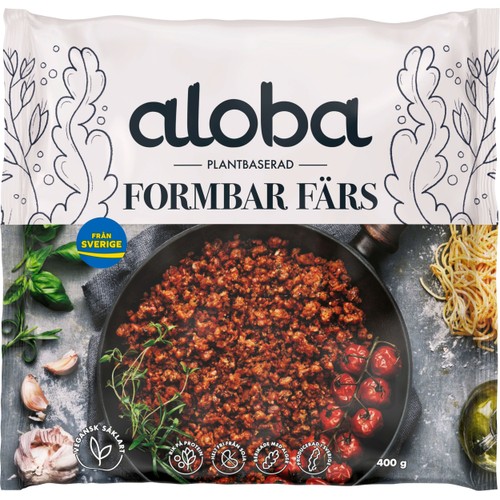 Plantbaserad formbar färs 400g Aloba