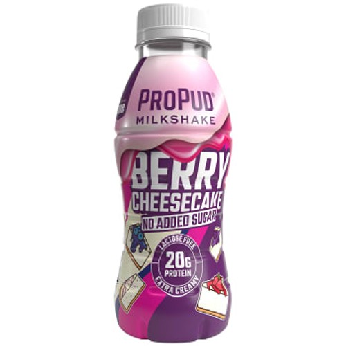Protein Milkshake Berry Cheesecake Laktosfri 330ml ProPud