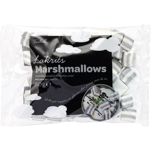 Marshmallows Lakrits 150g Treatville