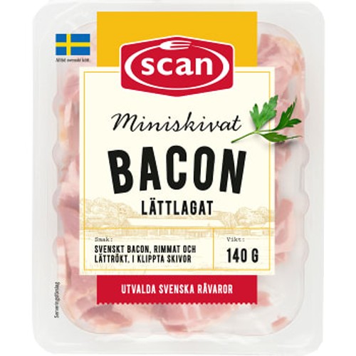 Bacon Miniskivat 140g Scan