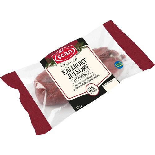 Julkorv Kallrökt 375g Scan