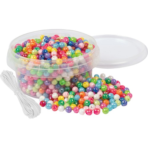 Pärlor kristaller 700st Playbox