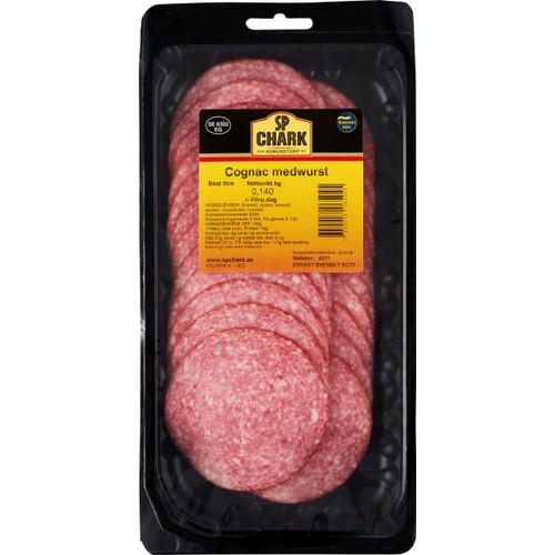 Cognac medwurst 140g SP Chark