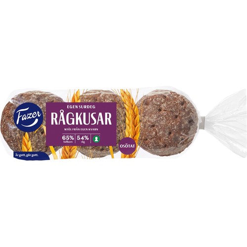 Rågkusar 675g Fazer