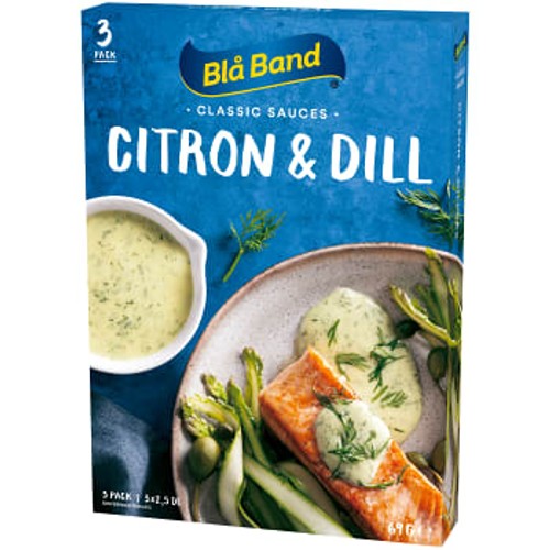 Citron & Dillsås 2,5dl 3-p Blå Band