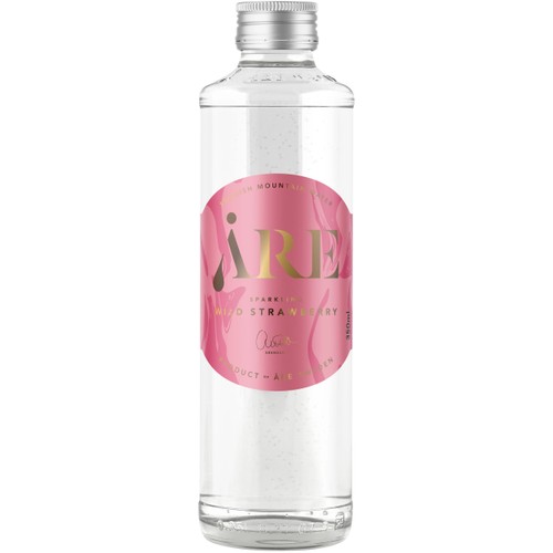 Vatten Kolsyrat Med Smak Av Hallon 350ml Åre Water