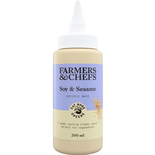 Mayo Soy Sesame 200ml Farmers & Chefs