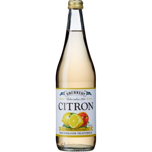 Mousserande Citron 63cl Brunneby