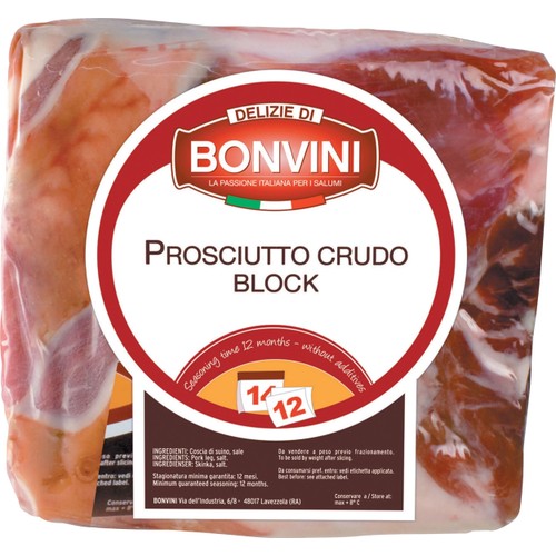 Prosciutto Crudo i skivor ca 10g Bonvini