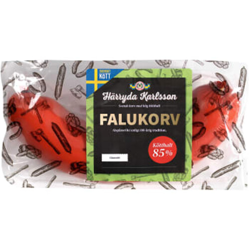 Falukorv 85% Kötthalt 500g Härryda Karlsson