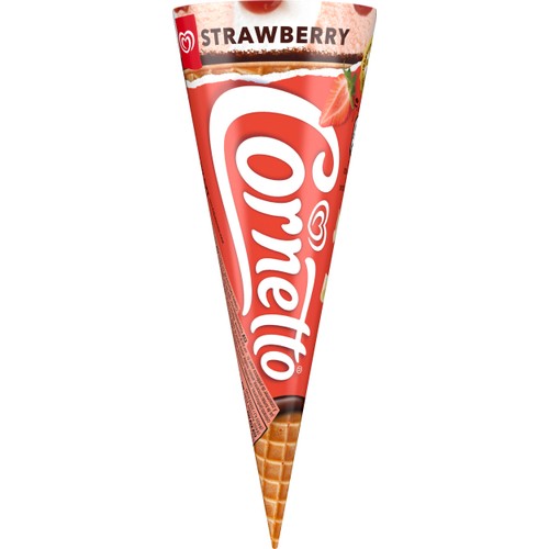 Glass Jordgubbsglass 1-p Cornetto
