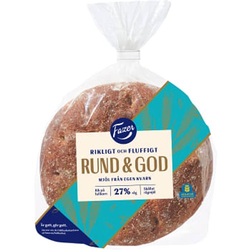 Rund & god Original Rådbröd 390g Fazer