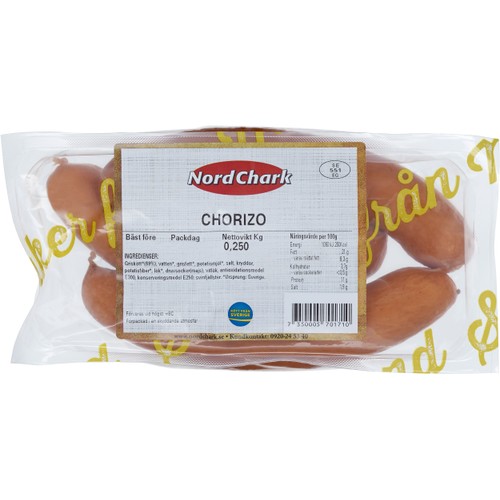Chorizo 250g Nordchark