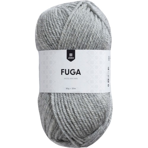 Garn Fuga Ljusgrå 50g Järbo