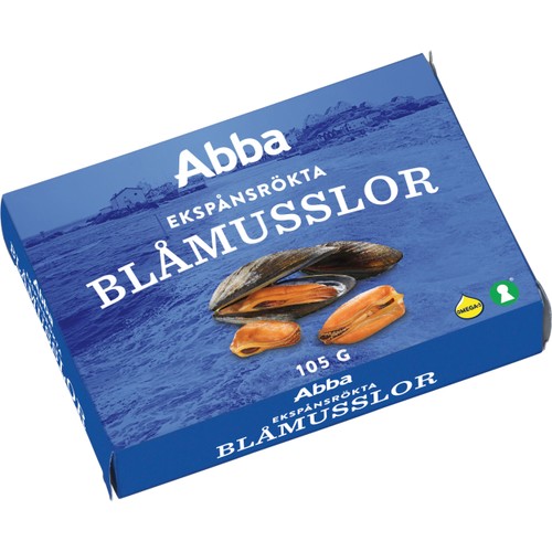 Rökta musslor 105g Abba