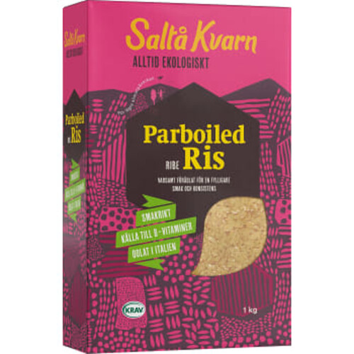 Ris Parboiled 1kg KRAV Saltå Kvarn