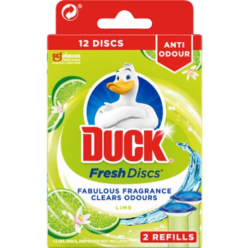 Fresh Disc Lime Refill 12-p Duck
