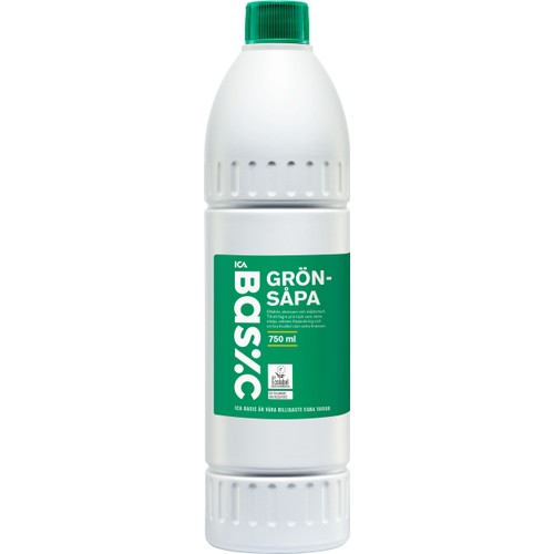 Såpa Grön 750ml ICA Basic