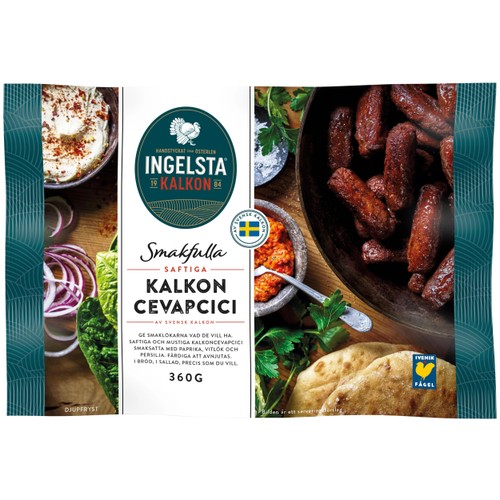 Kalkoncevapcici 360g Ingelsta kalkon