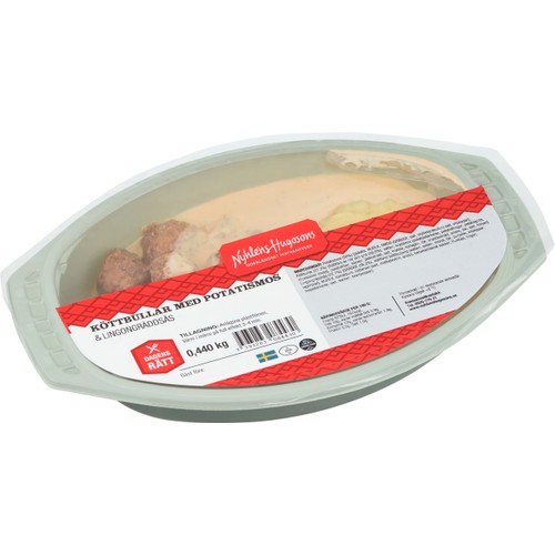 Köttbullar med potatismos 440g Nyhléns Hugosons