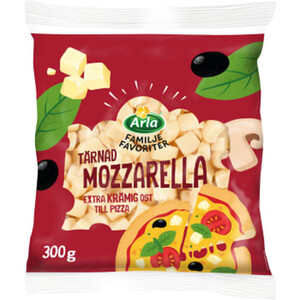 Mozzarella Tärnad300 G