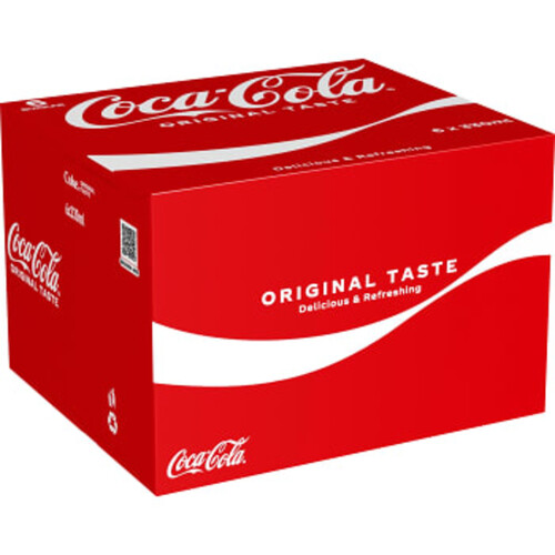 Läsk 33cl 6-p Coca-Cola