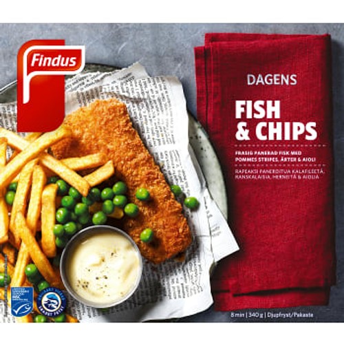 Fish & Chip 340g Findus