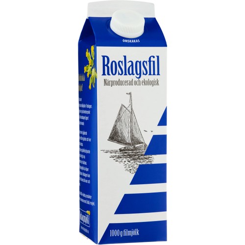 Roslagsfil 3,8-4,5% Ekologisk 1l KRAV Roslagsmjölk