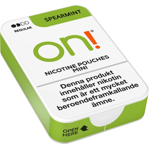 on! Nikotinpåse Spearmint 5-p