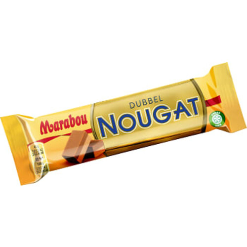 Choklad Dubbel nougat 43g Marabou
