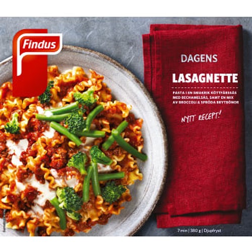 Lasagnette 380g Findus