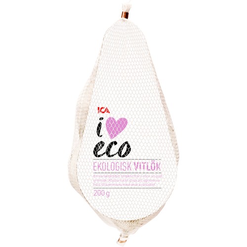 Vitlök Ekologisk 200g Klass 1 ICA I love
