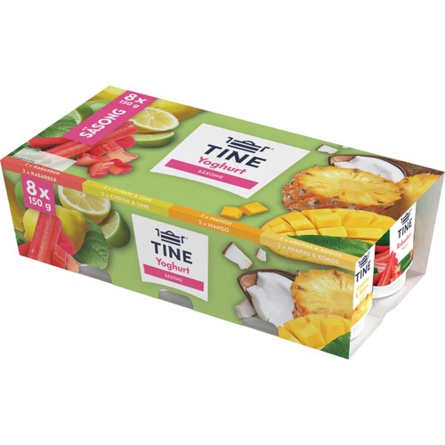 Yoghurt Vår & Sommar 8-p 1200g Tine