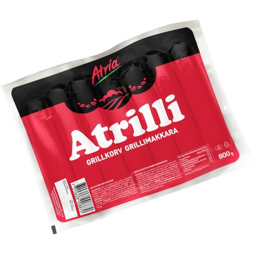 Grillkorv Atrilli 800g Atria