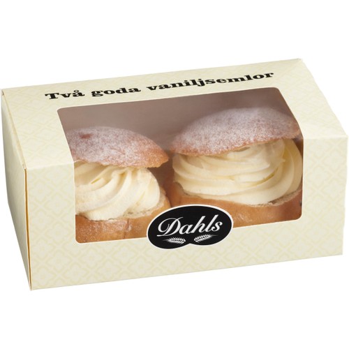 Vaniljsemla 2-pack 250g Dahls Bageri