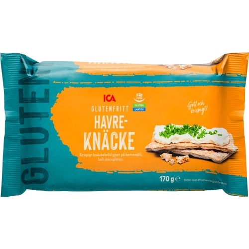 Havreknäcke Glutenfri 170g ICA